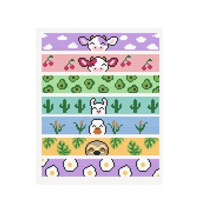 Funny bookmark Cross Stitch Pattern PDF