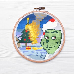 The character of your favorite cartoon cross stitch pattern PDF