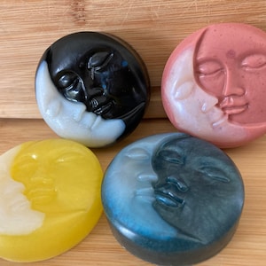 Sun & Moon Soap Bar by Angie&#39;s Geegaws - Handmade Soap, Natural Soap, Handcrafted Soap