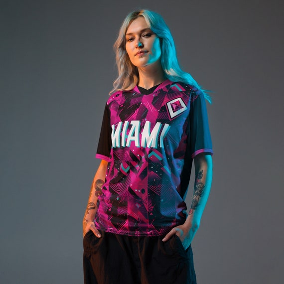 Custom Miami Jersey GOAT Kit Miami Pink Kit Messi MSL Kit 