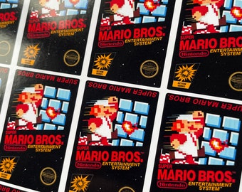 Front and back sticker combo for retro style dust cover for Analogue Pocket from nozzlebeeCOM (Cartridge not included)