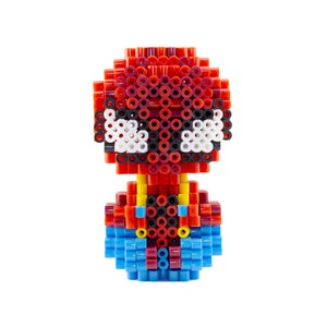 Spiderman 3D Perler Figurine