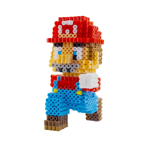 Statuetta Mario 3D Perler