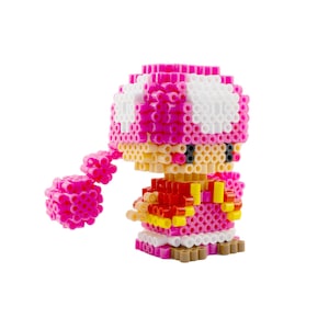 Toadette 3D Perler Figurine