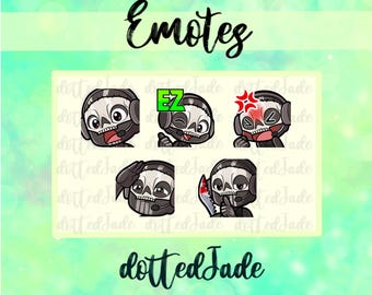 Ghost Twitch Emotes | Digital Download