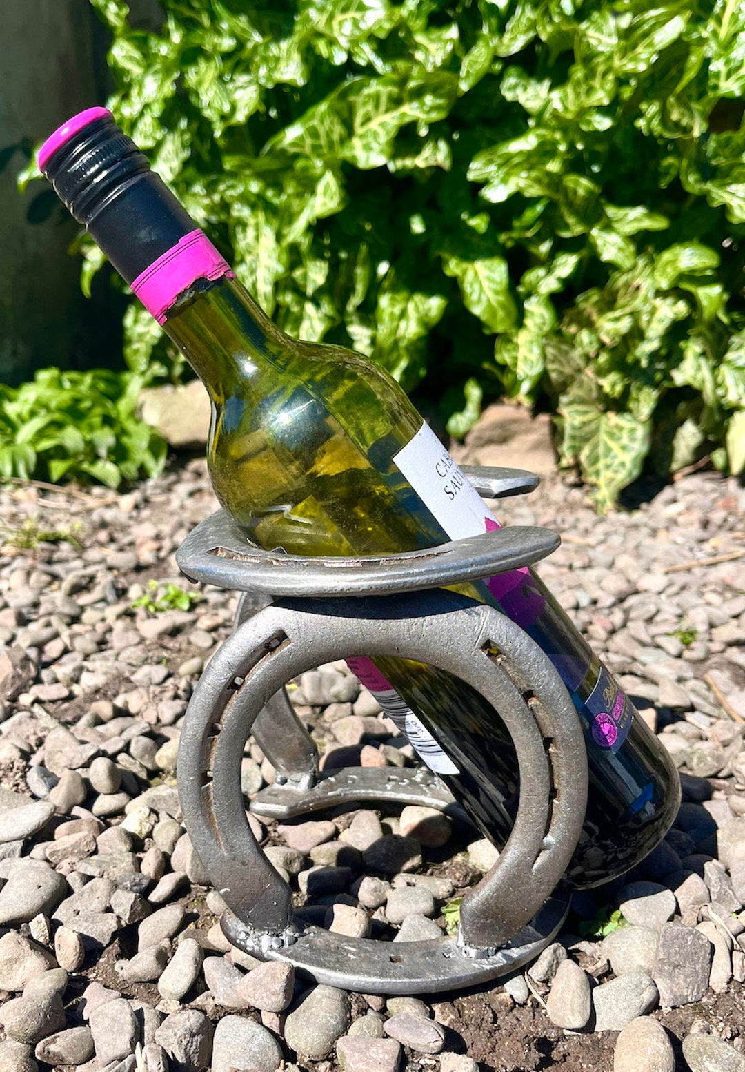 Horseshoe Wine Racks Etsy