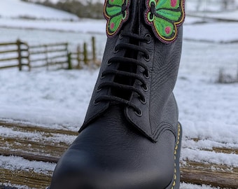 Boot and Shoe decoration Butterflies and wings