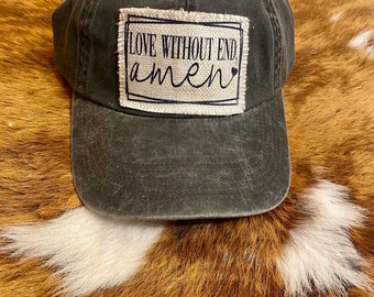 Love Without End Amen Hat