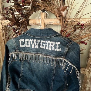 Child girl Cowgirl Jean Jacket