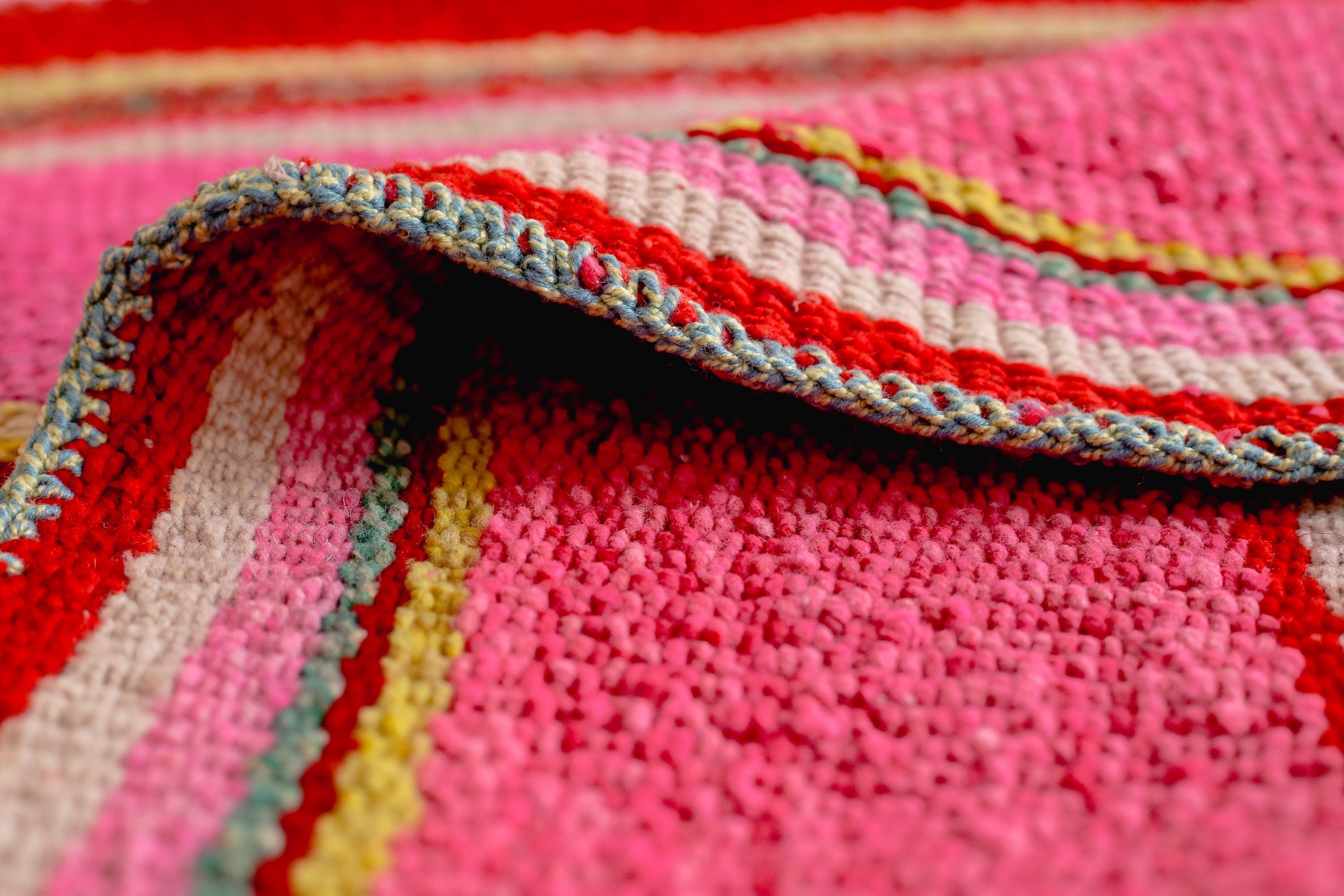 Peruvian Frazada / Peruvian Rug / Peruvian Boho Rug /Peruvian Throw Blanket