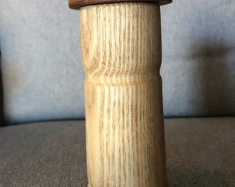 Wooden toothpick holder