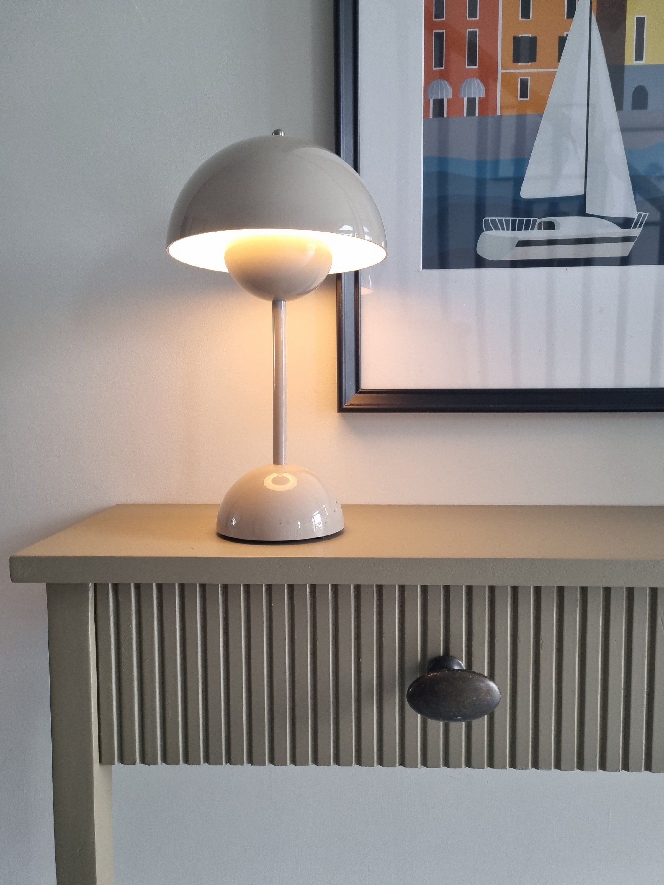Fluted Front Radiator Table Radiator Console Table Cover Fluted Beaded Reeded. Hand Made to Order ...