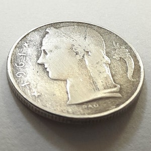 Belgium 5 Franc 1961