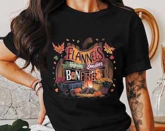 Flannels, Hayrides, Pumpkins, Sweaters, Bonfires PNG, Sublimation Design DIGITAL, Halloween Pumpkin