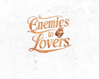 Enemies to Lovers digital download, Dark romance clipart for kindle stickers, Digital art print, Printable wall art, Home decor