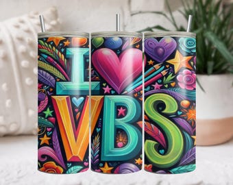 Ich liebe VBS PNG, Urlaub Bibel Schule 2024 PNG, Vbs Crew, Vbs Leiter Digitaler Download, Christliche Schule Sublimation