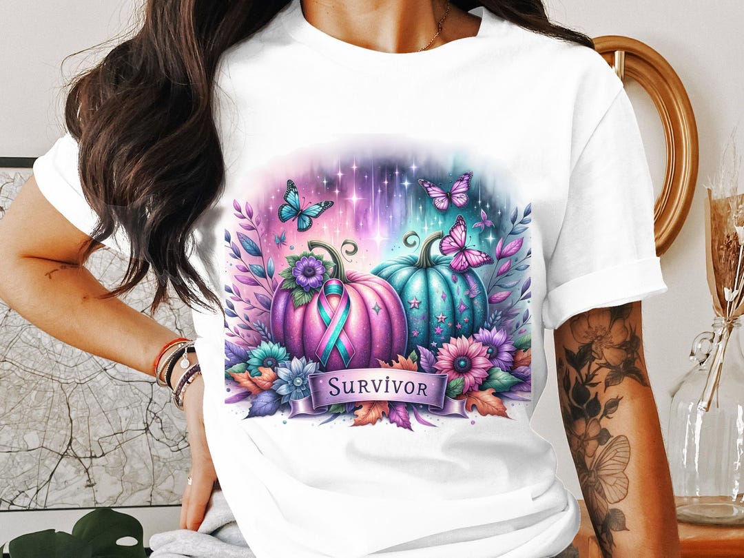 Hereditary Breast Cancer Awareness Ribbon Survivor Sublimation Design ...