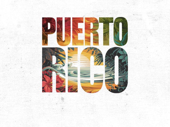 Puerto Rico png sublimation design download, beach vibes png, Costa Rica png, sublimate designs download