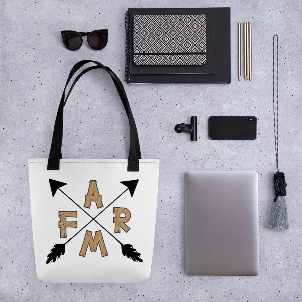Simply Blessed Gift, Linen Tote Bag, Inspirational Tote