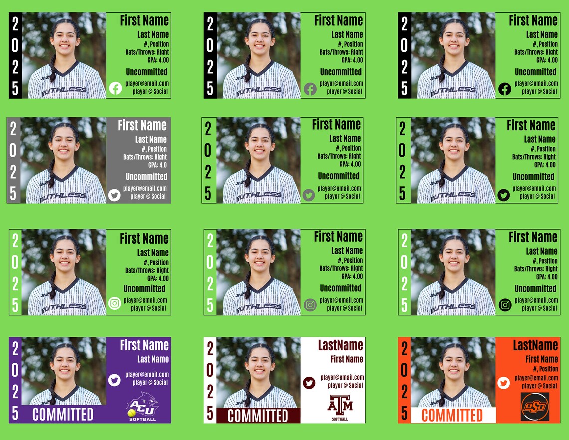 Brochure Roster Template | Travel Team Softball Roster College ...