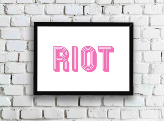 Anarchy Riot Art