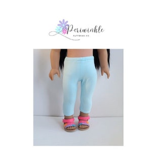 Leggings-18 inch Doll Clothes Pattern-Fits doll such as American Girl