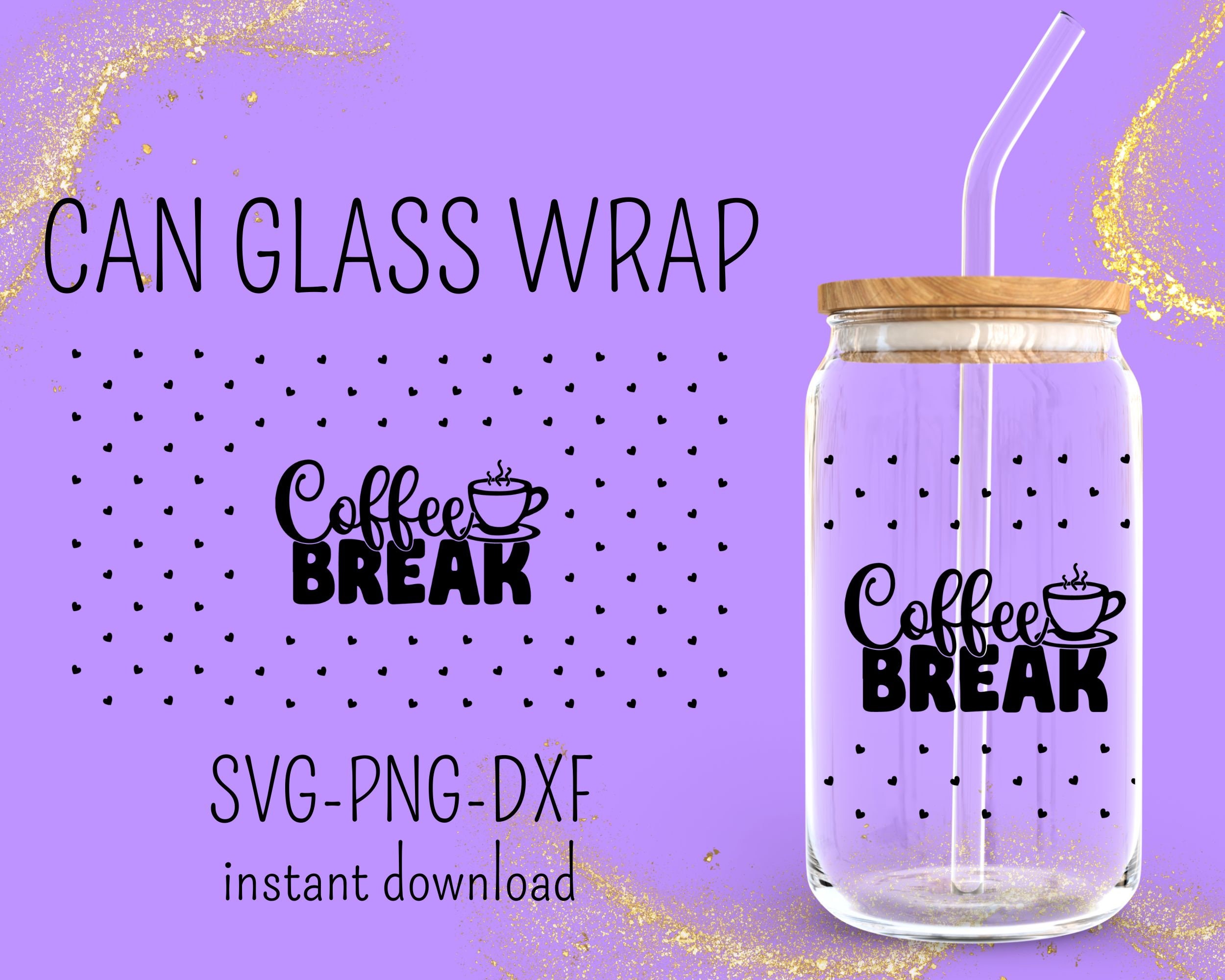 New Libbey Svg libbey Glass Wrap Svg Libbey Can Wrap Svg Etsy Australia