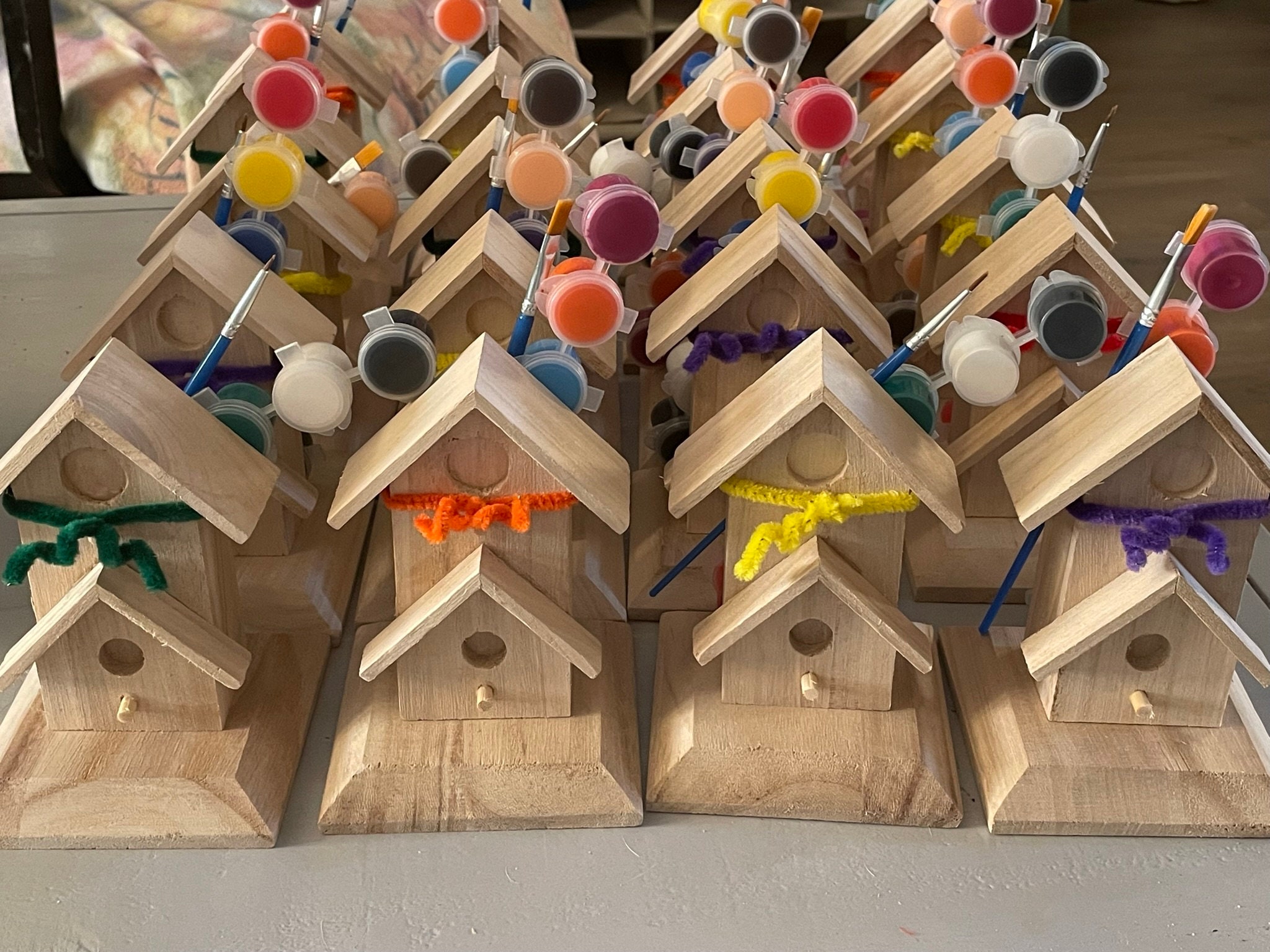 DIY Birdhouse Paint Kits Etsy