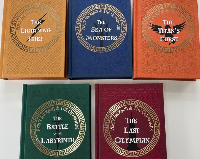 Rebound Percy Jackson and the Olympians Book Set - Etsy