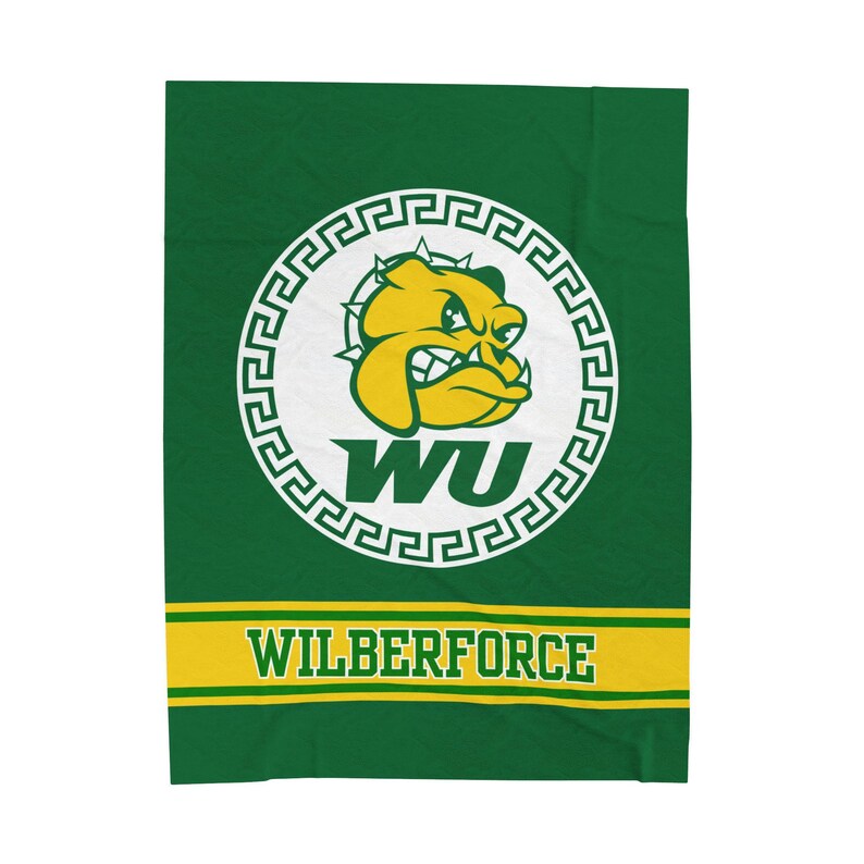 Wilberforce Graduation Wilberforce Warriors- HBCU Blanket Gift for Grad Alumni - Game Day ...