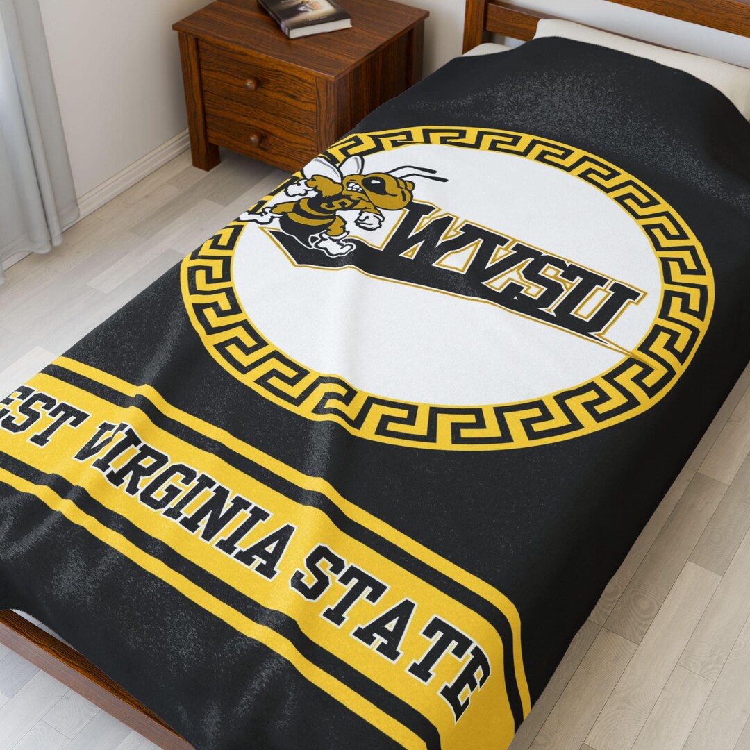 Wv State Rug Fallo West Virginia State University Blanket - WVSU Gift for Grad Alumni ...