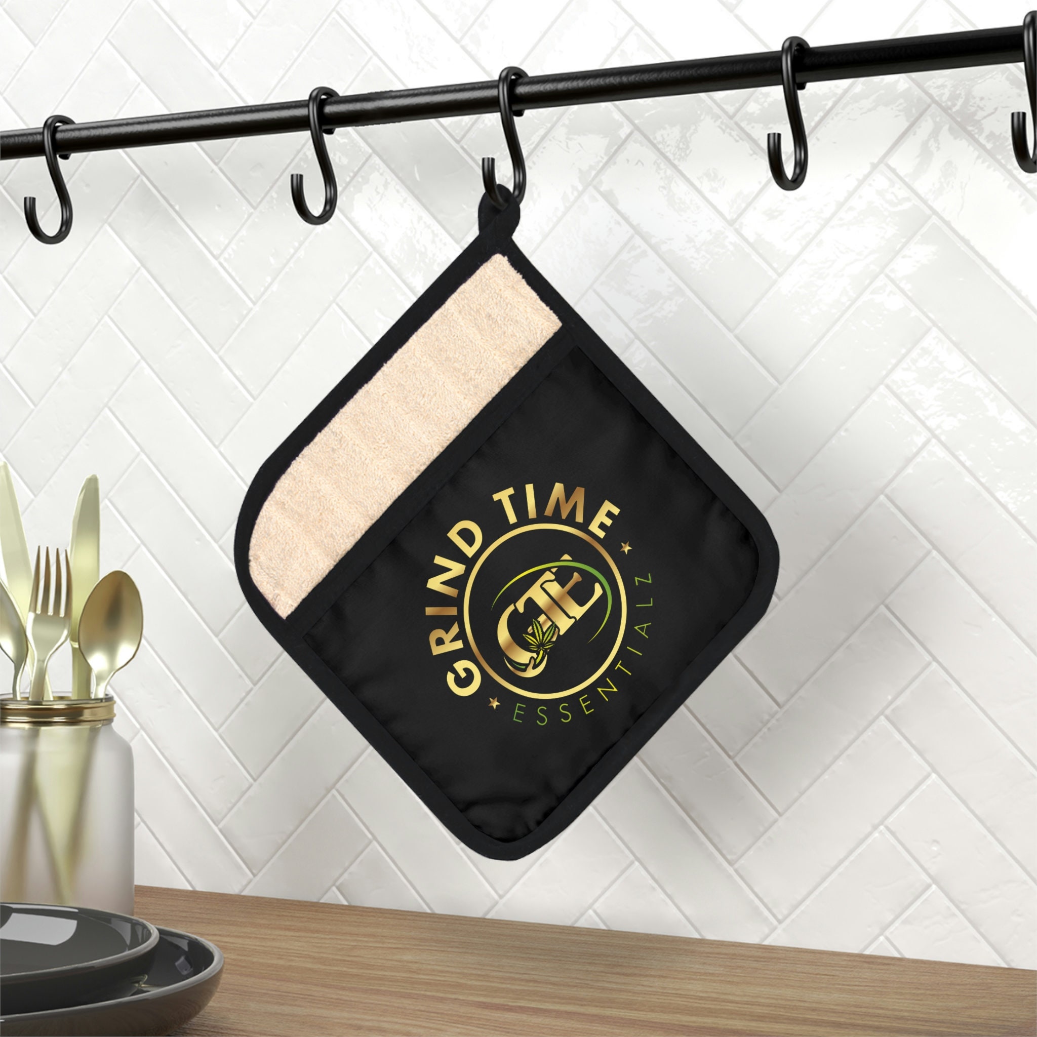 Pot Holder with Pocket