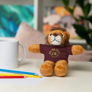 Animali imbalsamati con tee