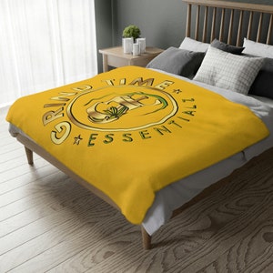 Velveteen Minky Blanket (Two-sided print)