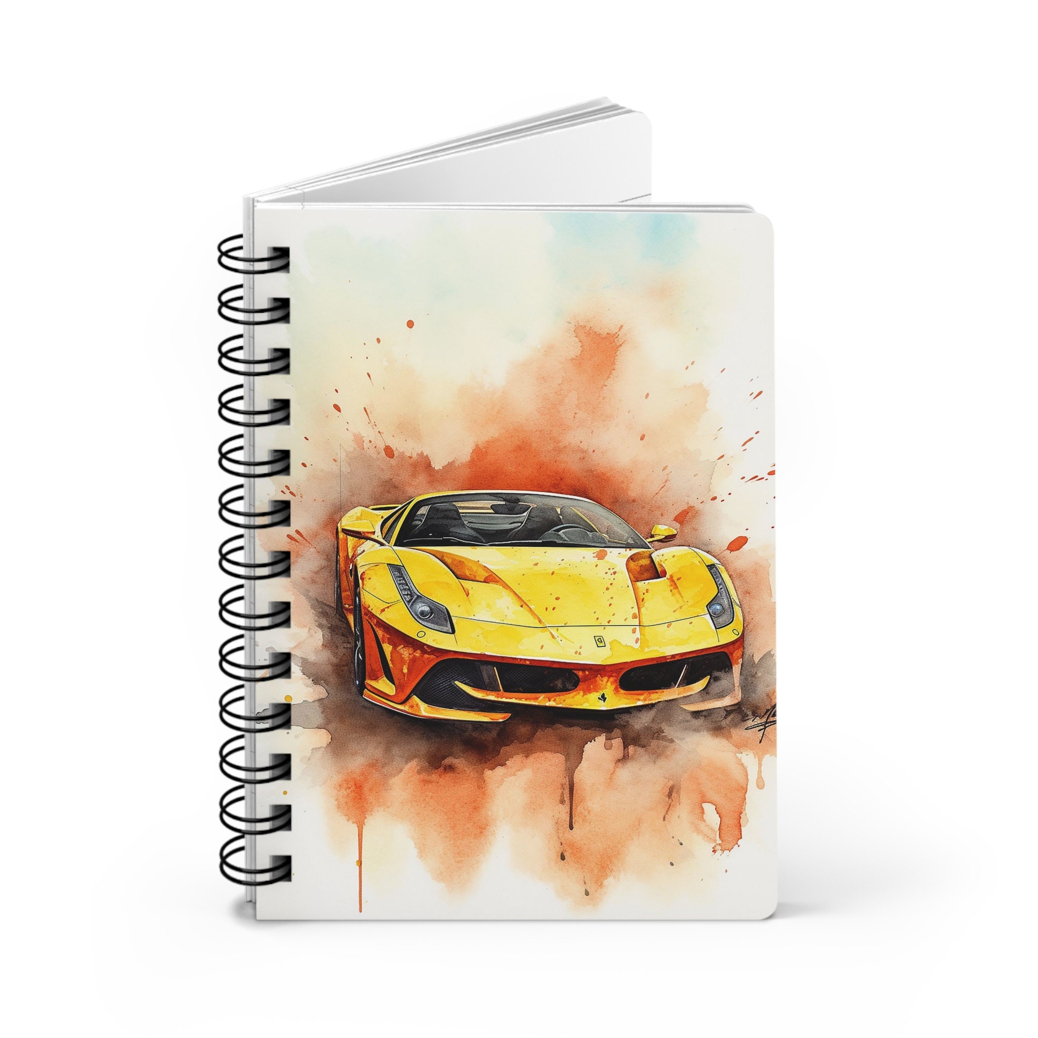 Ferrari SA Aperta Digital Art Watercolor Print Exquisite Car Poster ...