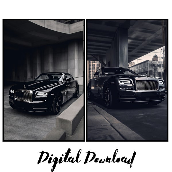 Rolls Royce Poster - Etsy
