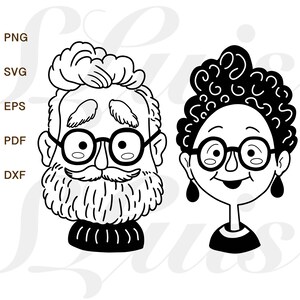 Grandma and Grandpa Grandma and Grandpa Love - Etsy