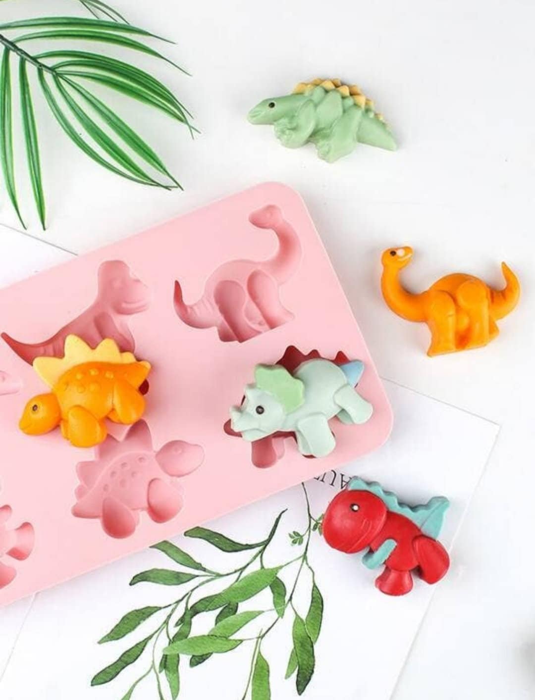 Mini Dinosaurs Silicone Mold-assorted Dino Mold-candy Mold