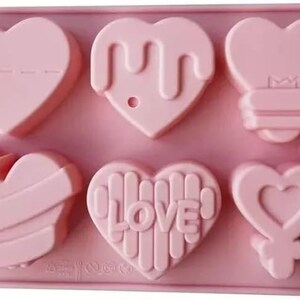 Heart shaped clay cutter, Scalloped Heart clay cutter with line