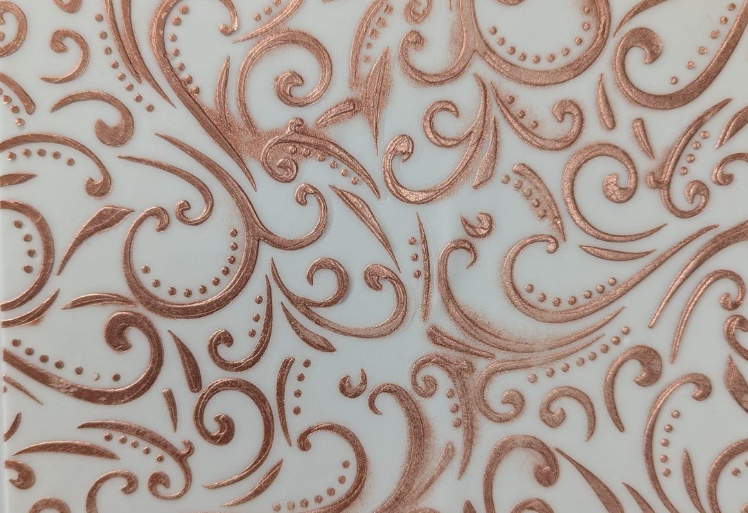 Regal Pattern Cake Stencil - Etsy