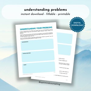 Werkblad Problemen begrijpen, CGT-DGT-therapietool (pdf)