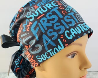 OR scrub cap,surgery scrub cap ,operation room gift