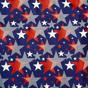4th Jul Sculptmütze USA Sterne Peelingmütze,Peeling Cap USA Sterne in blau