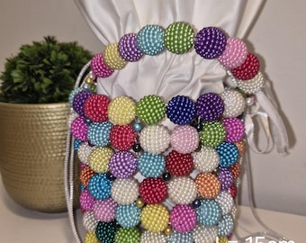 Borsa a mano JOYEUX PEARL MULTICOLOR
