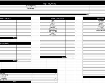 Budget Template