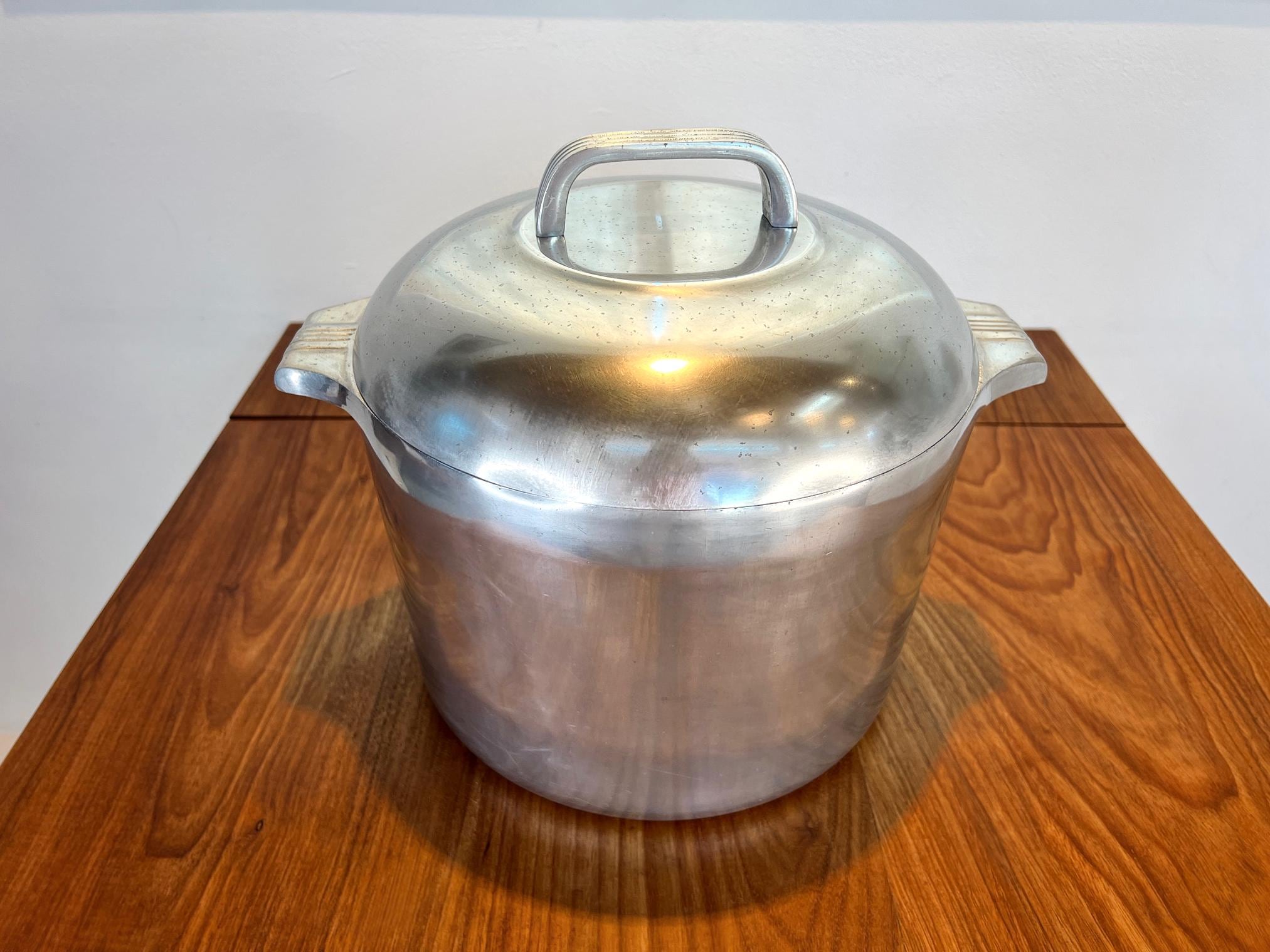 Vintage Wagner Ware Sidney O Magnalite 4738-M 8 Quart Stock Pot