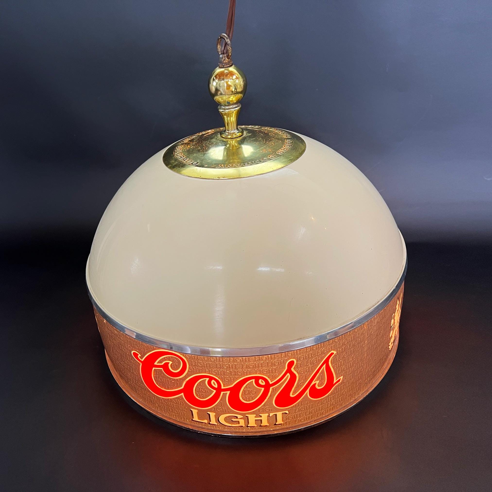 Coors Lamp - Etsy