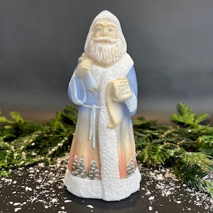 フェントン A サンタ サンタクロース フィギュア 置物 ビンテージ Fenton Santa Figurines - Etsy