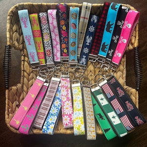 Keychain wristlet