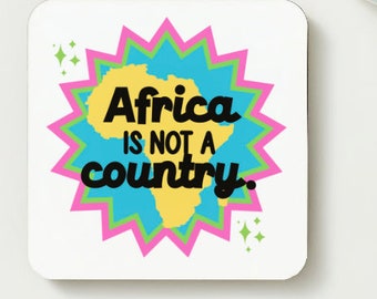 Africa is not a country geography coaster